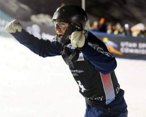 Украинец Котовский завоевал золото на Кубке мира по лыжной акробатике