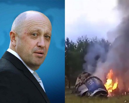 Гранати та кокаїн: Путін назвав причину авіакатастрофи літака з Пригожиним