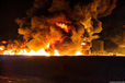 Атака дронів на Росію: у Воронезькій області спалахнула пожежа на складі