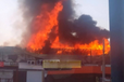 У Росії сталася масштабна пожежа на складі з паливно-мастильними матеріалами