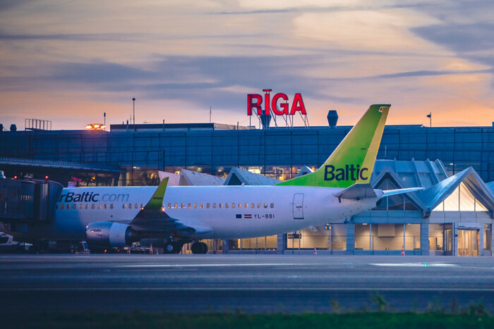 Работу аэропорта в Риге было остановлено из-за неустановленного летательного объекта