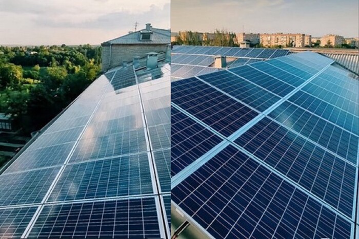 На Днепропетровщине больницу оборудовали солнечными панелями