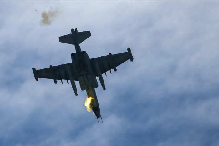 Силы обороны сбили российский Су-25