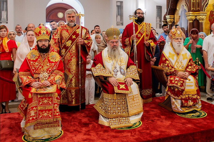 Олигарх Новинский принял участие в освящении русского храма на Кипре