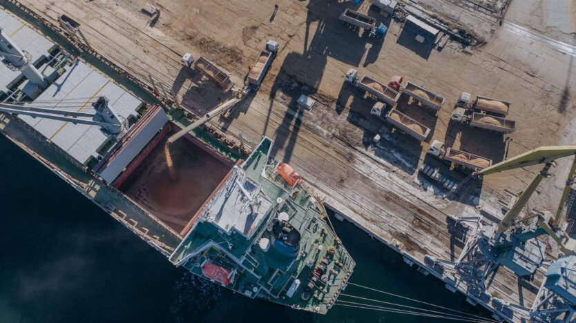 Український морський коридор: експортовано рекордну кількість вантажів