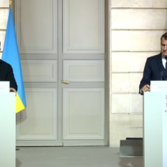 Зеленський і Макрон в Парижі