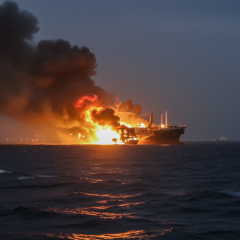 Рятувальники евакуюють моряків з танкера