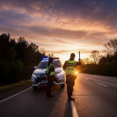 Поліція зупиняє водіїв на дорозі