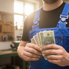 Українці в Польщі, зарплата зростає