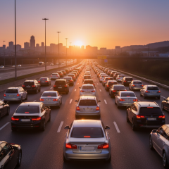 Старые автомобили на украинских дорогах