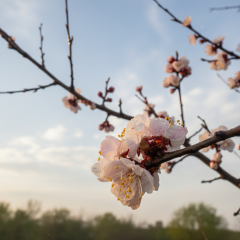 Апрельские заморозки угрожают раннему цветению садов