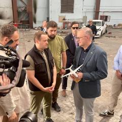 Прем'єр-міністр Австралії прибув до Києва