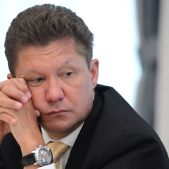 Олексій Міллер на засіданні