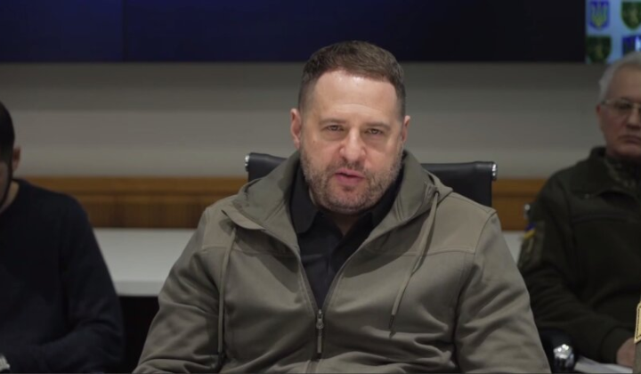 Андрій Єрмак на фронті