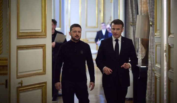 Зеленський і Макрон обговорюють безпеку