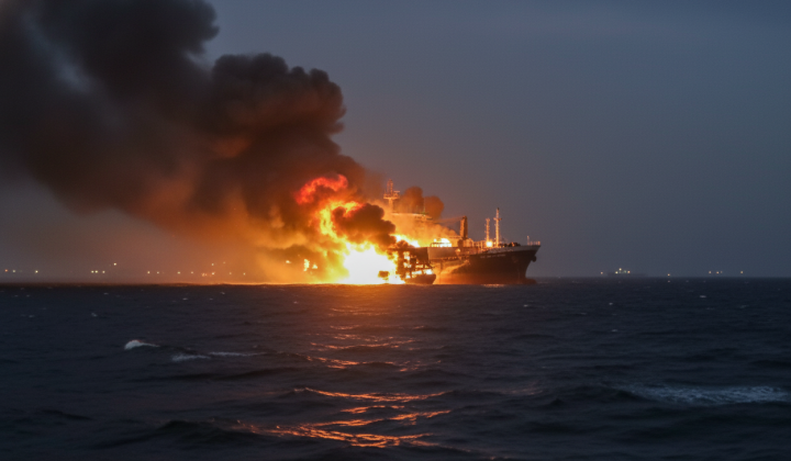 Рятувальники евакуюють моряків з танкера