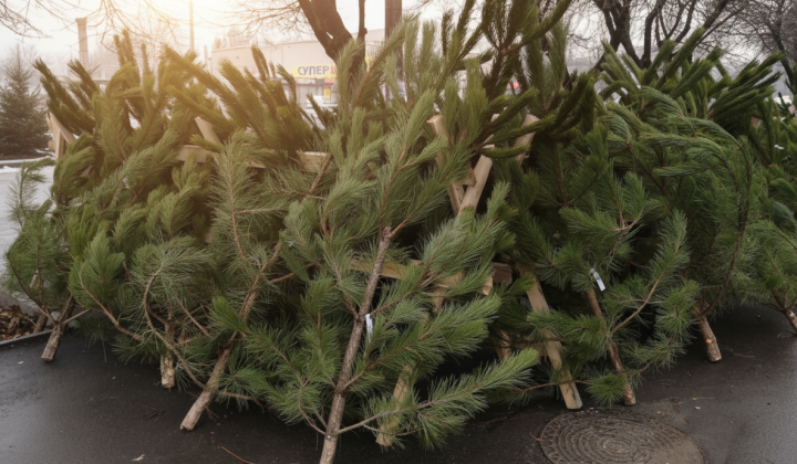 Продаж новорічних ялинок стартував