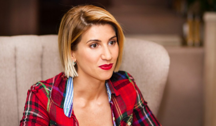 Аніта Луценко з дочкою