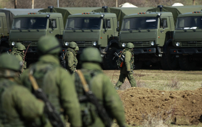 Військові на Кримському півострові
