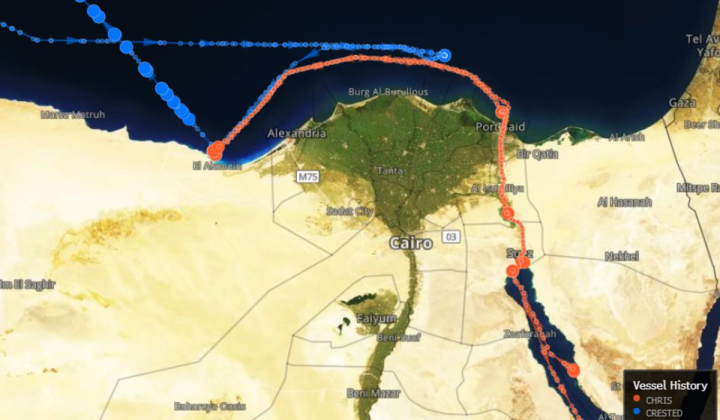 Египет помогает России экспортировать нефть