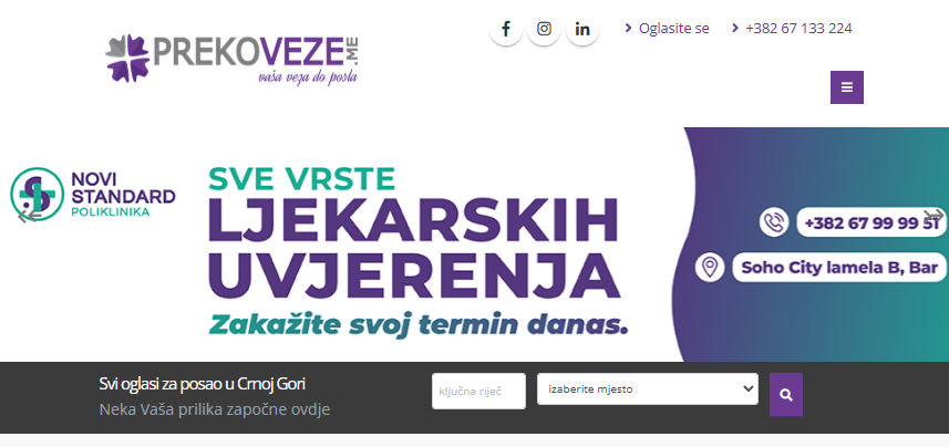 Prekoveze.me