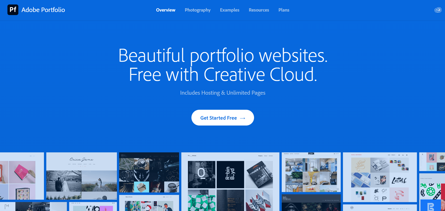 Adobe Portfolio