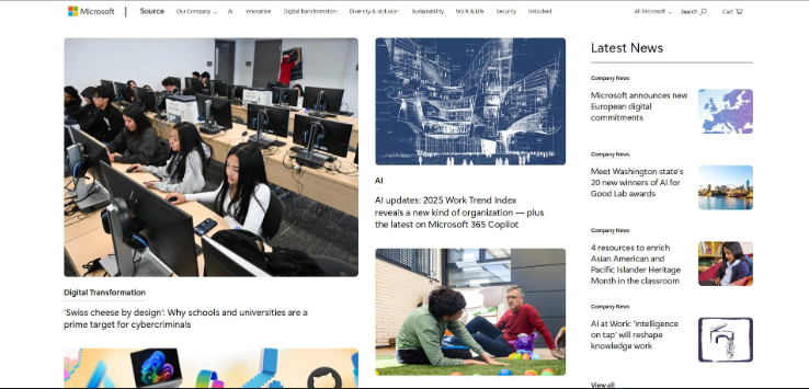 Microsoft News Center