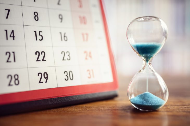 Using leave and days off in connection with termination