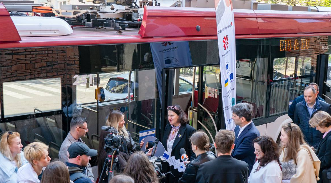 New trolleybuses in Ivano-Frankivsk
