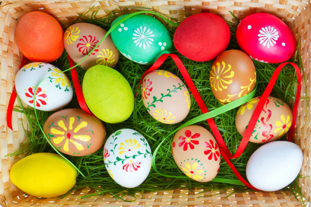 ідеї як пофарбувати яйця на Великдень