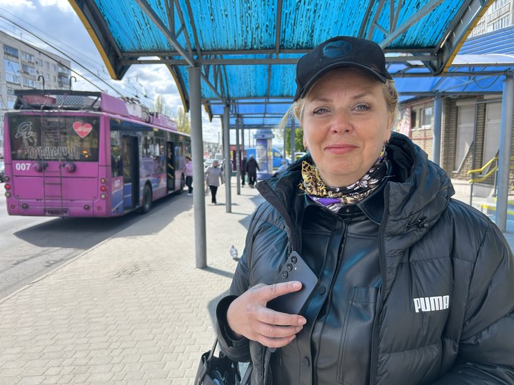 A resident of Kremenchuk, Marina. Suspilne Poltava