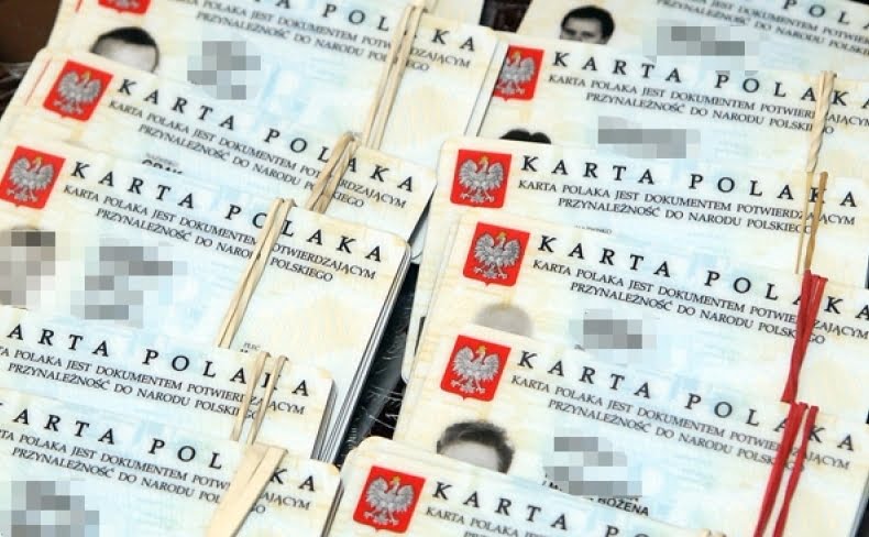 как получить карту поляка