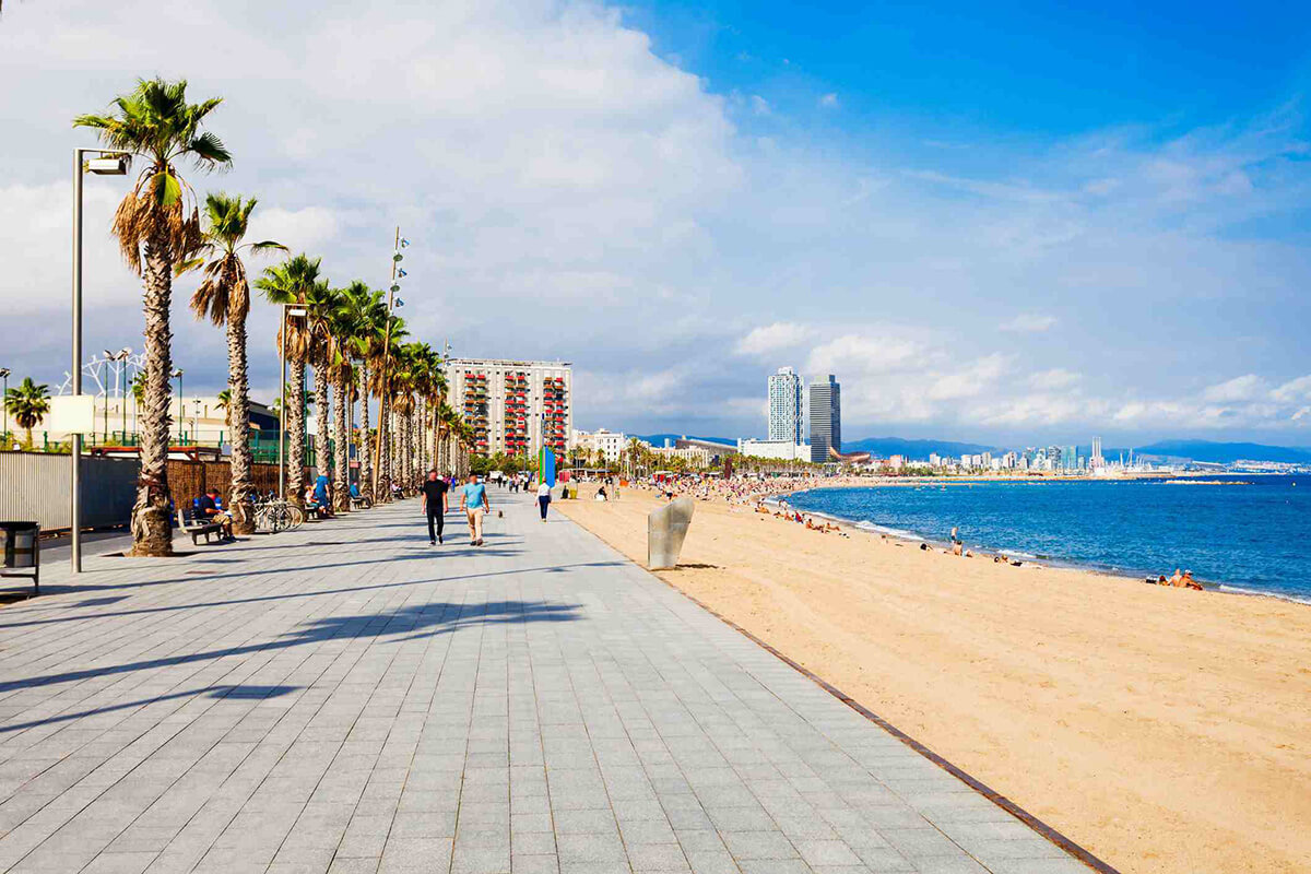 найкращі пляжі в Барселоні