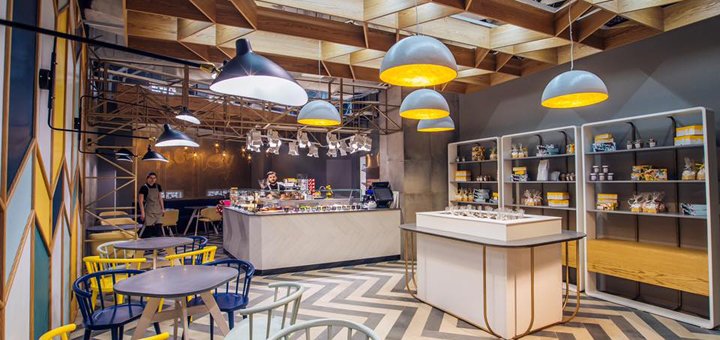 Honey. Cafe-confectionary