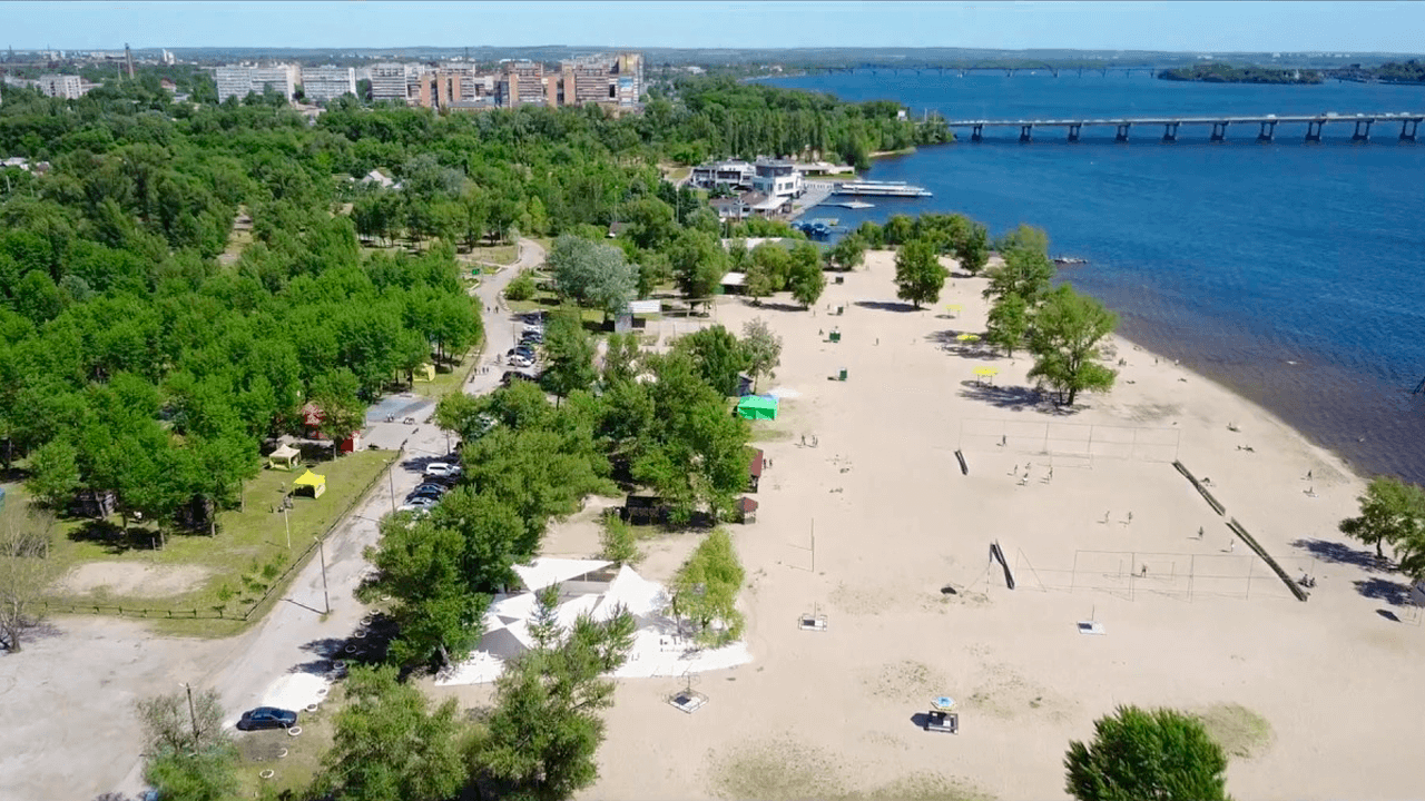 лучшие пляжи днепра