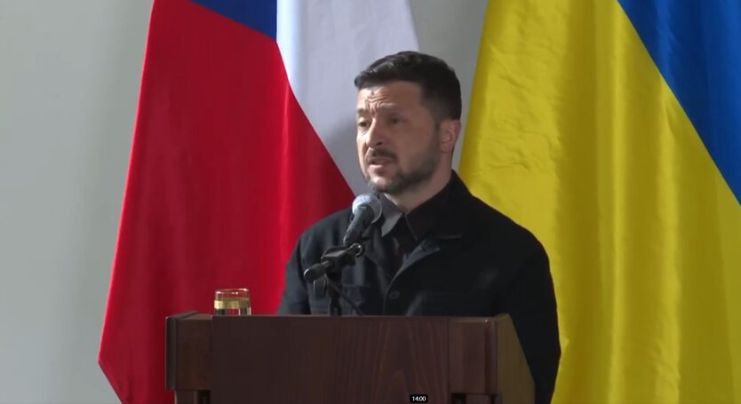 Зеленський на зустрічі з Путіним