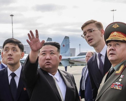 Россияне показали Ким Чен Ыну, чем атакуют Украину
