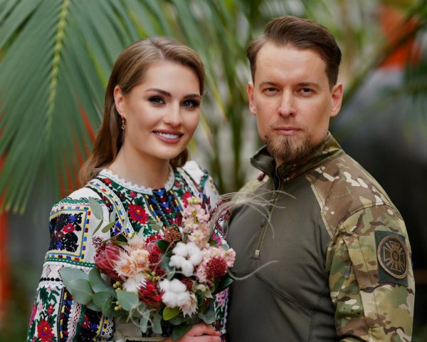 Спикер СБУ женился на телеведущей: фото