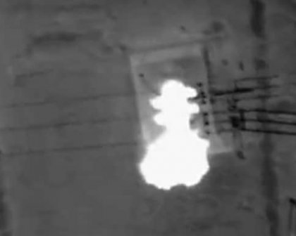 Українські дрони атакували електропідстанцію в Росії - вибухове відео
