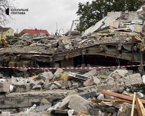 Пошкоджено пів сотні помешкань: нові дані про наслідки російського удару по Полтавщині