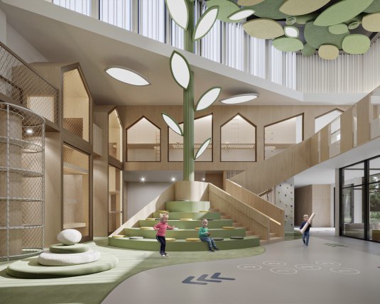 У Бучі побудують школу і садок за дизайнерським проєктом (фото)