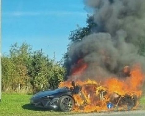 В ходе тест-драйва сгорел новый McLaren Artura стоимостью $230 тыс.