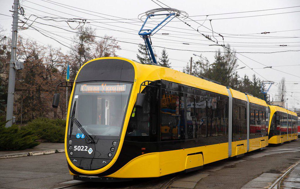 Нові трамваї Києва