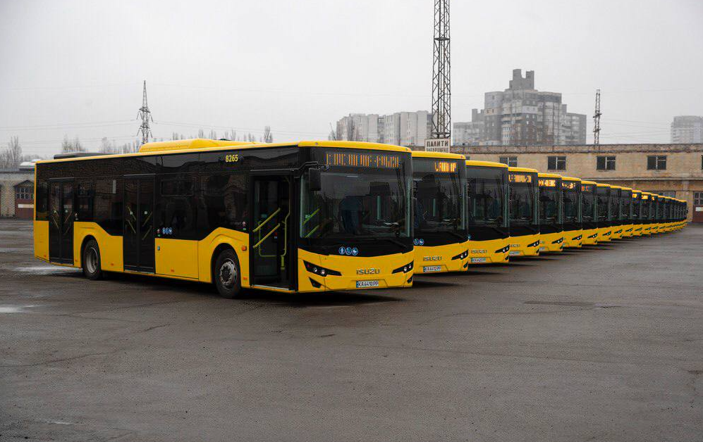 Нові автобуси столиці