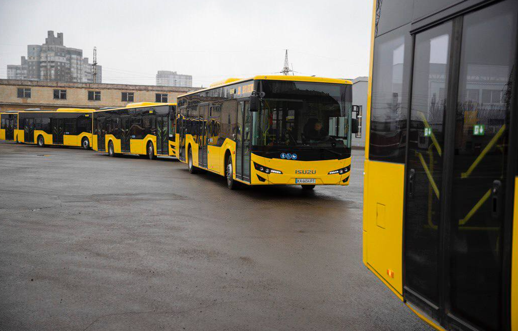 Нові автобуси столиці