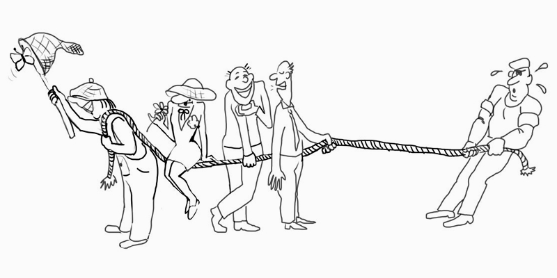 Ефект Рінгельмана – приклади