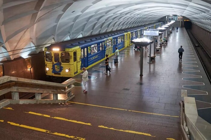 Схема станций Харьковского метро прекратила работу