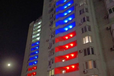 ```html<br />
Жители Новороссийска пожаловались на «патриотическую» подсветку дома: причина