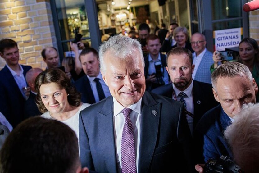 У Литві Науседу переобрали на другий президентський термін