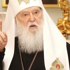 Патриарх Филарет отмечает 97-летие: поздравление от Епифания